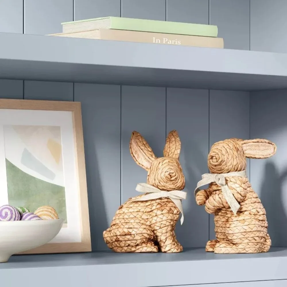 Threshold Woven Easter Bunny with Bow - Target‎ 2025